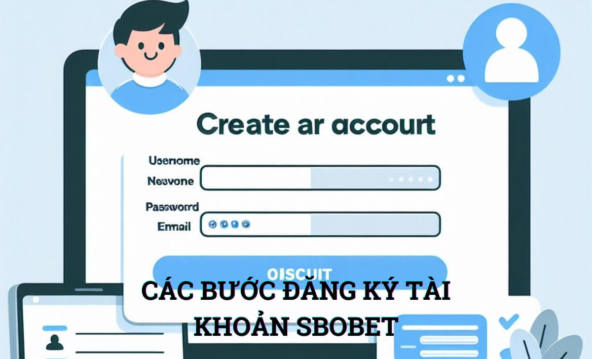 Các bước đăng ký tài khoản Sbobet