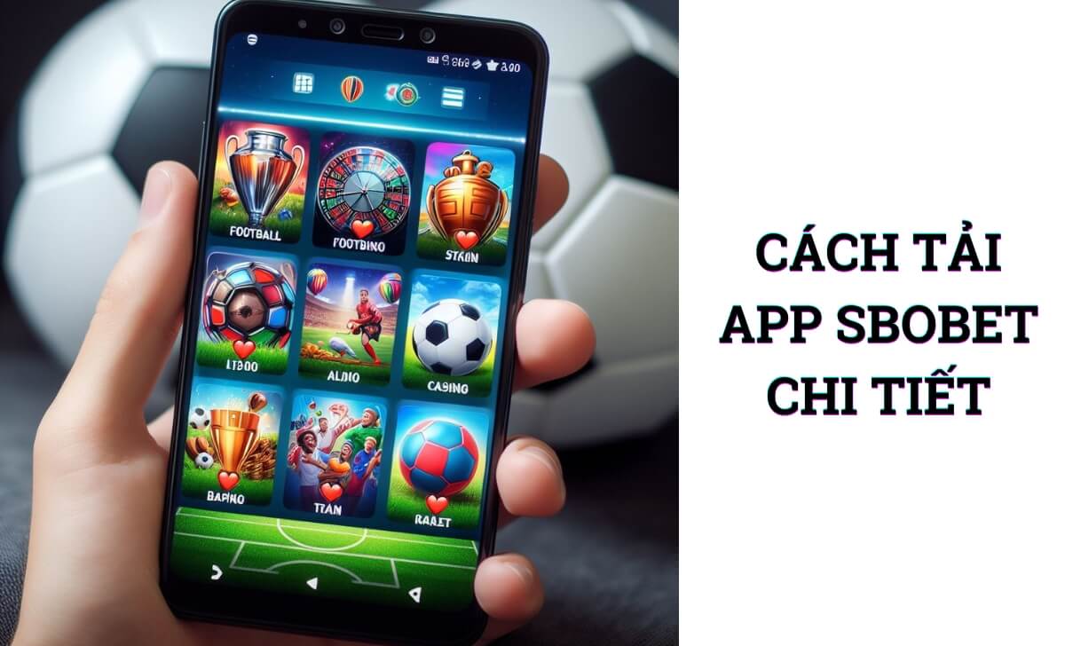 Cách tải app Sbobet trên điện thoại Android và IOS chi tiết